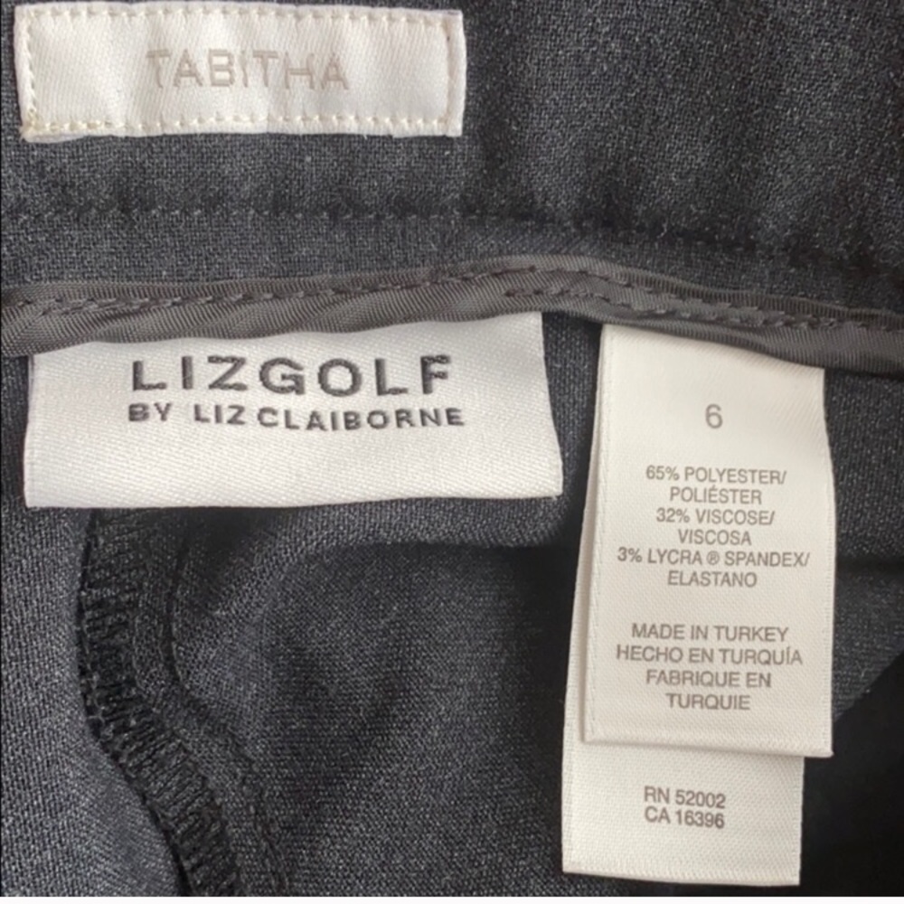 Liz Golf Sporty Gray Pants/Trousers Women EUC | 6 - Picture 2 of 7